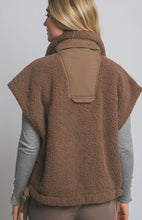 Teddy Sherpa Oversized Vest
