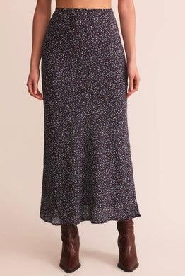 Yelena Aspen Floral Maxi Skirt Java
