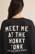 Giddy Up Sunday Sweatshirt Black Sand
