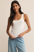 Jaidynn Rib Tank White