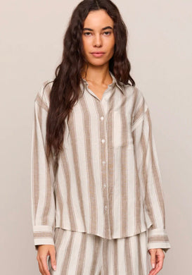 The Perfect Striped Button Up