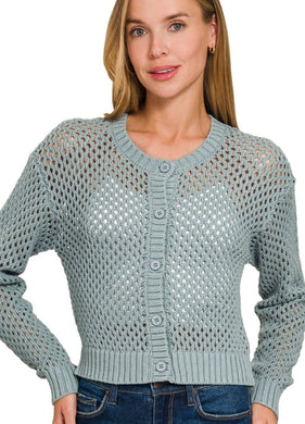 Crochet Cardigan Sweater