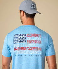 AMERICANA COASTAL FLAG PERFORMANCE SS TEE
