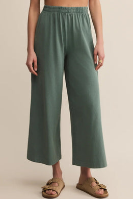 Scout Jersey Crop Flare Pant Hunter Green