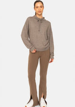 Brushed Cowl Neck Lounge Pullover