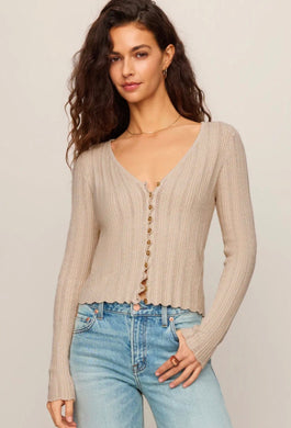 Landa Sweater Top Natural