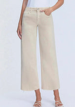 HIGH RISE CROP WIDE LEG JEANS