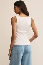 Jaidynn Rib Tank White