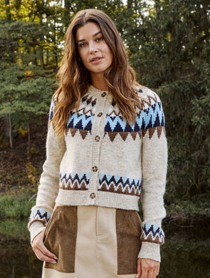 ODESSA FAIR ISLE CARDIGAN