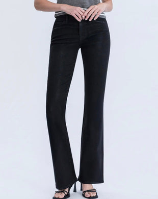 HIGH RISE FULL LENGTH BLACK BOOTCUT