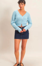 V-Neck Ribbed Cardigan