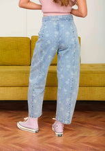 Dandelion Washed Denim Drawstring Detail Jeans