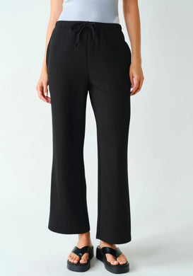 Jacquard Ribbed Solace Drawstring Pants
