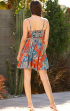 V Neck Smocked Bodice Sundress