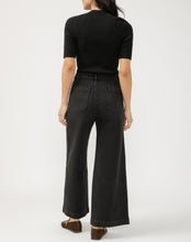 VINTAGE ANKLE WIDE LEG /Ebony