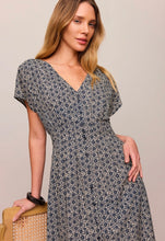 Sanna Iris Floral Midi Dress