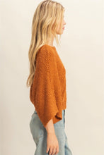 Boat Neck Knit Sweater