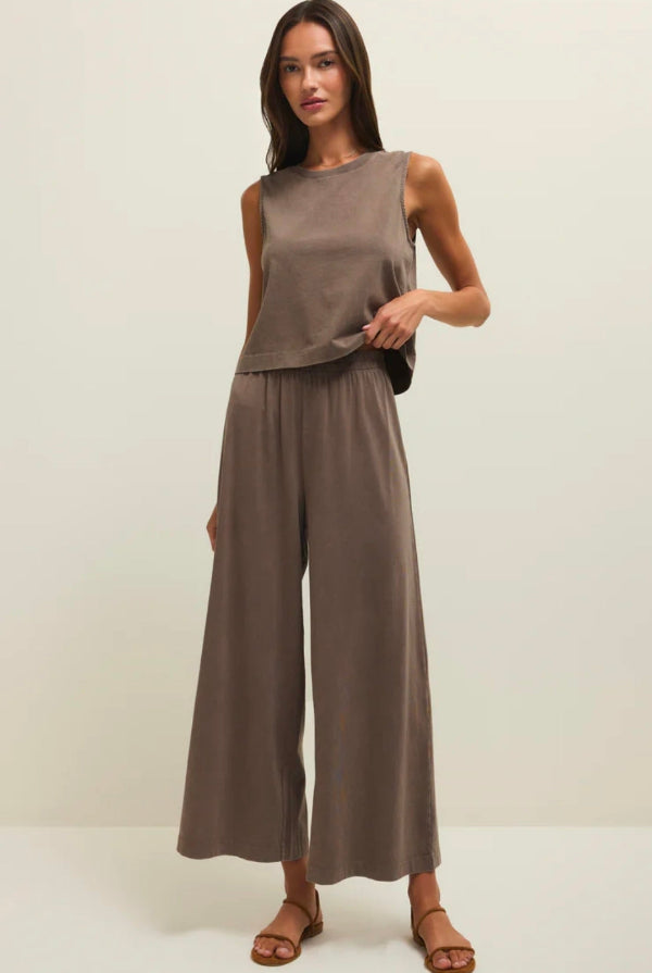 Sloane Jersey Muscle Tank Perfectly Taupe