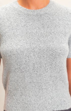 Crew Neck Short Sleeve Knit Top