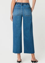 High Rise Super Soft Fabric Drawstring Baggy Wide Jean