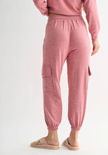 Brushed Hacci Cargo Lounge Jogger Pant