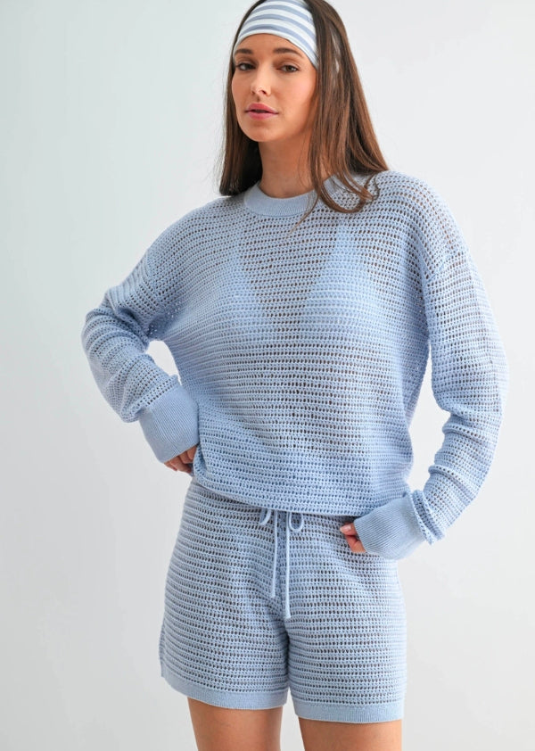 Breezy Crochet Pullover
