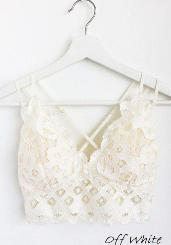 Crochet Lace Bralette