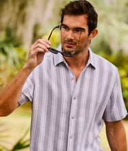 HUTCHINS SS TEXTURED STRIPE SHIRT