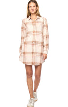 LYNDEN KNIT FLANNEL DRESS