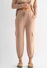 Brushed Hacci Cargo Lounge Jogger Pant