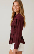 PLEATED SHIRT