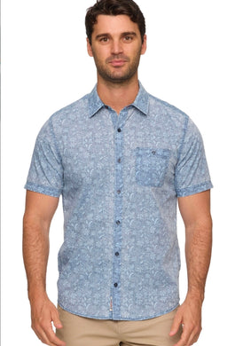 DORSET SS FLORAL VINTAGE SOFT SHIRT