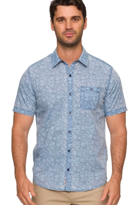 DORSET SS FLORAL VINTAGE SOFT SHIRT