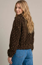 HEART FLEECE ZIP UP JACKET