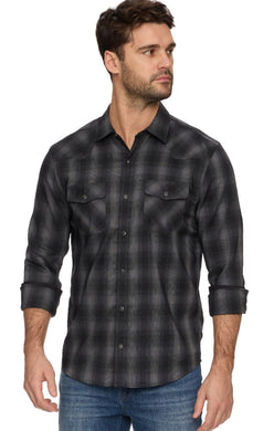 BLUFFS LS OUTDOOR PERFORMANCE WESTERN SHIRT