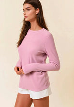 Round Neck Soft Knit Top