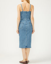 DENIM MIDI DRESS
