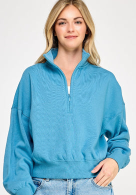 Half Zip Sweatshirt