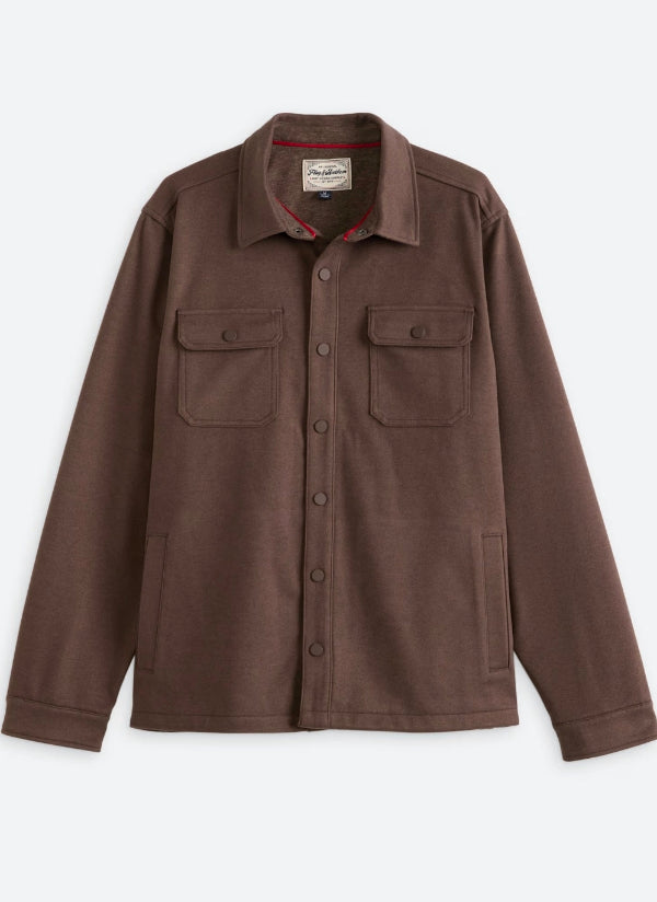 HAMLIN STRETCH TWILL SHIRT JACKET