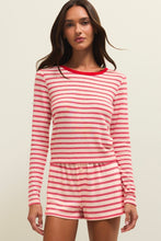 Night In Stripes Ls Top Multi