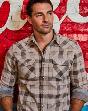 ALTOONA LS WESTERN HERO KNIT FLANNEL