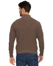 DENVER 1/4 COOLING BUTTON MOCK NECK SWEATER