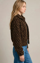 HEART FLEECE ZIP UP JACKET