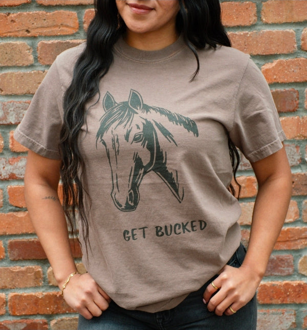 Get Bucked Unisex Tee - Espresso