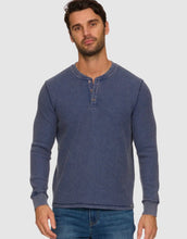 VINTAGE SOFT WAFFLE HENLEY