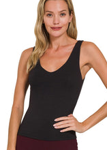 Premium Rayon Double Layered V-neck Tank Top