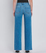 High Rise Medium Wash Wide Jeans