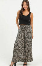 Printed Wide Leg Pants