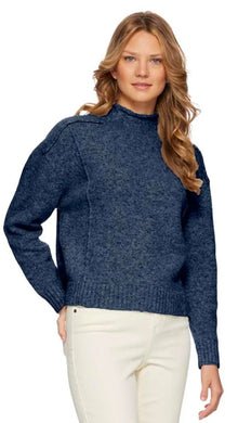 BETHANIA FUNNEL NECK LS SWEATER