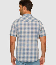 BOURNE SS VINTAGE SOFT PLAID WESTERN SHIRT